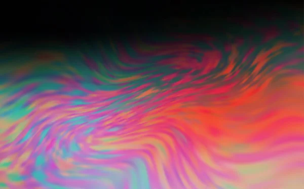 Dunkelroter Vektor Verschwimmt Helle Vorlage Eine Völlig Neue Farbige Illustration — Stockvektor