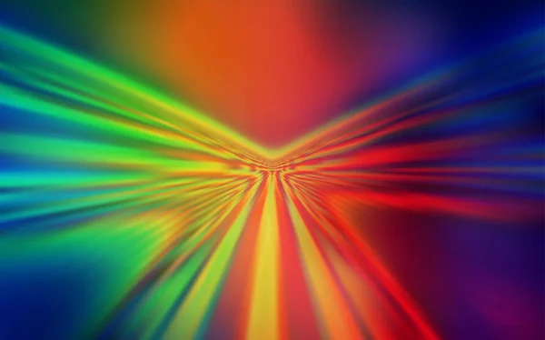 Fond Vectoriel Multicolore Foncé Avec Des Lignes Courbes Échantillon Aux — Image vectorielle