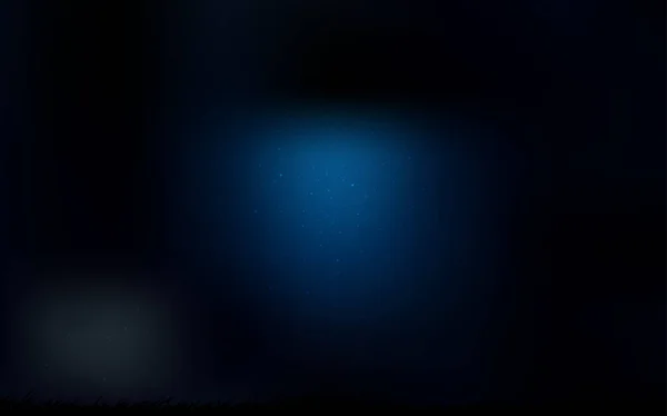 Fond Vectoriel Bleu Foncé Avec Étoiles Astronomiques Design Décoratif Flou — Image vectorielle