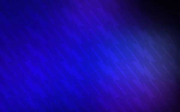 Темный Синий Вектор Искушают Повторяющимися Палками Размытый Декоративный Дизайн Простом — стоковый вектор