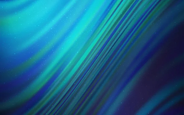 Fond Vectoriel Bleu Foncé Avec Étoiles Astronomiques Illustration Abstraite Moderne — Image vectorielle