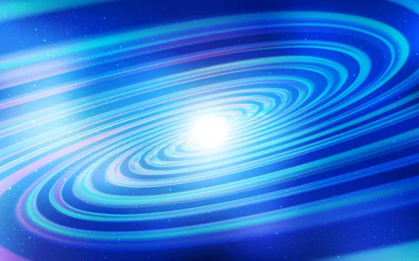 Világos Kék Vektor Elrendezése Kozmikus Csillagokkal Modern Absztrakt Illusztráció Nagy — Stock Vector
