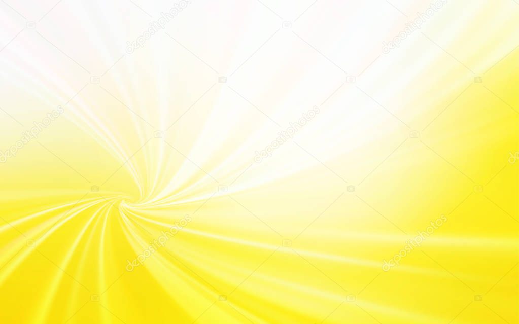 Light Yellow vector blurred shine abstract template.