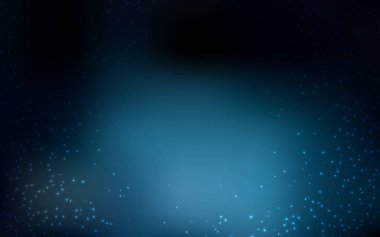 Koyu mavi vektör şablon alan yıldız.