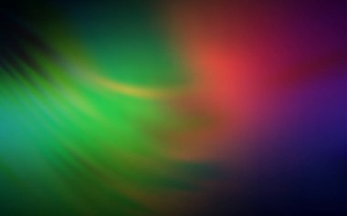 Koyu yeşil, kırmızı vektör parlak soyut düzeni. Bulanıklık tarzında tamamen yeni renkli bir çizim. Marka defteriniz için yeni stil tasarımı.