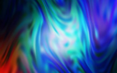 Koyu mavi vektör soyut düzeni. Parlak renkli bir illüstrasyon. İş tasarımınız için yeni biçim.