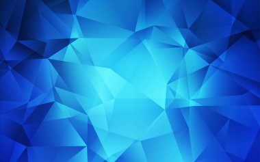 Açık mavi vektör degrade üçgenler doku.