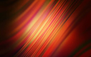 Gece gökyüzü desenle koyu kırmızı vektör yıldız.