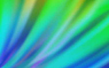 Açık mavi, yeşil vektör bulanık ve renkli desen. Degrade ile soyut tarzda renkli Illustration. Cep telefonu için arka plan.