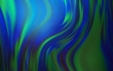 Koyu mavi vektör soyut parlak şablonu bulanıklaştırdı. Gradyan ile modern soyut çizim. Marka kitabı için zarif bir arkaplan.