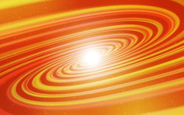 Kozmik yıldızlı hafif turuncu vektör düzeni. Renkli kozmik yıldızlı soyut çizimler. Astroloji web siteleri için desen.