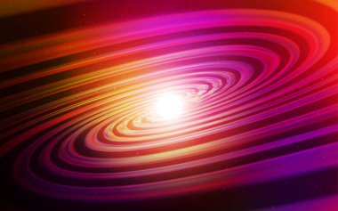 Koyu pembe, Samanyolu yıldızlarıyla kırmızı vektör dokusu. Büyük Dipper yıldızları ile modern soyut Illustration. Futuristik reklam, kitapçıklar için desen.