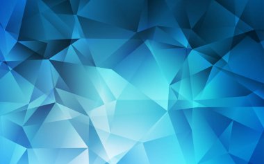 Hafif BLUE vektör soyut mozaik arkaplan.