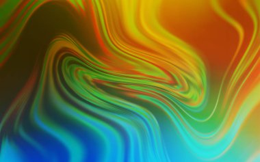 Açık mavi, sarı vektör bulanık arkaplan. Soyut ve gradyan renkte renkli çizimler. İşiniz için yeni tasarım.