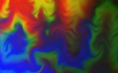 Açık mavi, sarı vektör soyut parlak desen. Gradyan ile zarif parlak bir çizim. Web siteniz için bulanık tasarım.