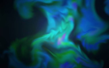 Koyu mavi vektör parlak soyut zemin. Degrade ile bulanıklık tarzında yeni renkli Illustration. İşletmeniz için en iyi bulanık tasarım.