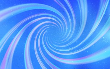 Uzay yıldızlı hafif Mavili vektör şablonu. Büyük Ayı yıldızlı modern soyut illüstrasyon. Fütürist reklamlar ve kitapçıklar için şablon.