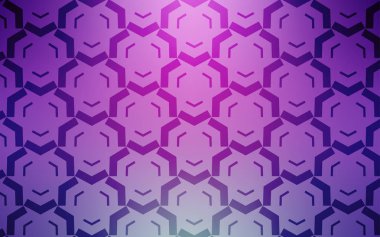 Kavisli çizgiler ile açık pembe vektör doku. Bandy hatları ile modern degrade soyut illüstrasyon. Web siteniz için soyut tasarım.