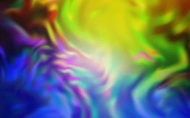 Açık mavi, sarı vektör soyut düzeni. Akıllı tarzda renkli Illustration Shining. İşletmeniz için en iyi bulanık tasarım.