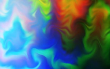 Açık mavi, vektör soyut bulanık düzen yeşil. Gradyan ile renkli soyut resimde. Cep telefonu için arka plan.