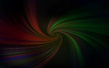 Dark Green, alaycı hatları ile kırmızı vektör zemin. Gradyan ile yarı ton tarzında yaratıcı Illustration. Web siteniz için soyut tasarım.