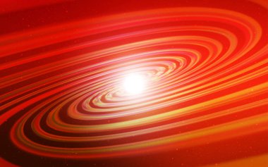 Gece gökyüzü desenle ışık kırmızı vektör yıldız.