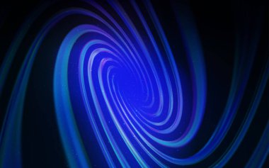 Astronomik yıldızlı koyu mavi vektör arkaplan. Renkli kozmik yıldızlı soyut çizimler. Astronomi web siteleri için desen.