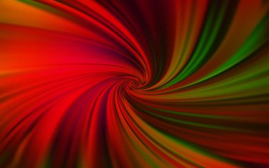 Koyu yeşil, kırmızı vektör arka plan bulanık. Gradyan ile zarif parlak bir çizim. İşletmeniz için tamamen yeni tasarım.