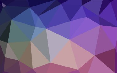 Koyu pembe, yeşil vektör Çokgen soyut arka plan. Üçgenler oluşan parlayan Çokgen illüstrasyon. İşletmeniz için en iyi üçgen tasarım.