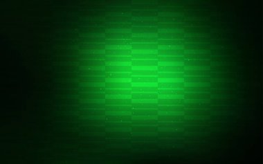 Düz çizgileri olan koyu yeşil vektör arkaplan. Soyut şablon üzerinde çizgileri olan renkli, parlak bir illüstrasyon. Reklamlar, posterler, afişler için desen.