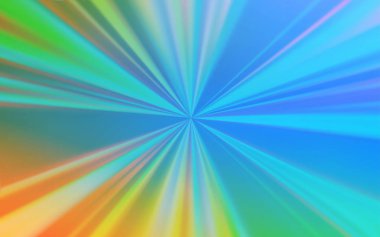 Açık mavi, sarı vektör parlak dokuyu bulanıklaştırdı. Soyut renkli gradyan çizimi. Tasarımlar için arka plan.