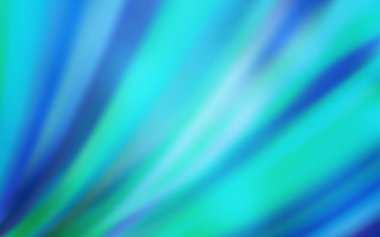Açık mavi vektör arka plan bulanık. Bulanıklık tarzında tamamen yeni renkli bir çizim. İşletmeniz için en iyi bulanık tasarım.