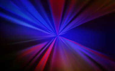 Koyu mavi, kırmızı vektör parlak soyut arkaplan. Eğilimli zarif, parlak bir çizim. Çalışmalarınız için akıllı tasarım.