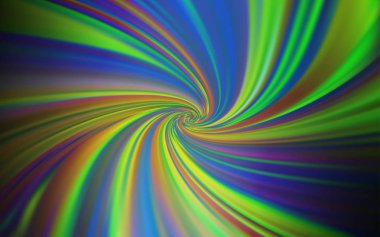 Açık mavi, yeşil vektör parlak soyut düzeni. Degrade ile bulanıklık tarzında yeni renkli Illustration. İşletmeniz için tamamen yeni tasarım.