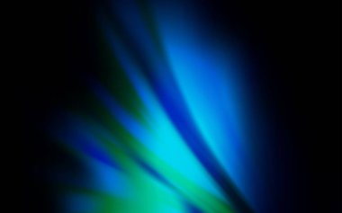 Koyu mavi vektör soyut bulanık düzeni. Degrade ile renkli soyut Illustration. İş tasarımınız için yeni stil.