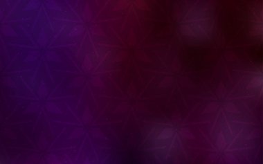 Üçgen biçiminde koyu mor vektör dokusu.