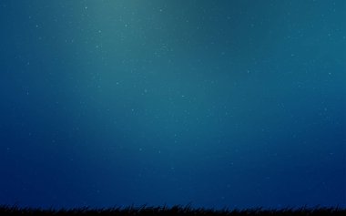 Gece gökyüzü desenle ışık mavi vektör yıldız.