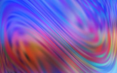 Açık mavi, sarı vektör soyut parlak desen. Gradyan ile zarif parlak bir çizim. Web siteniz için bulanık tasarım.