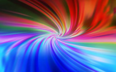 Açık mavi, kırmızı vektör bulanık ve renkli desen. Gradyan tasarımlı, soyut, ışıltılı çizimler. Tasarımlar için arka plan.