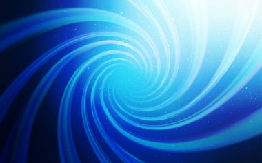 Astronomik yıldızlı koyu mavi vektör arkaplan. Büyük Ayı yıldızlı modern soyut illüstrasyon. İş ilanınız için akıllı tasarım.