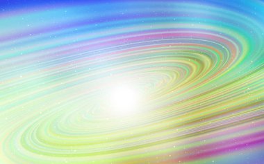 Galaksi yıldızları ile ışık Multicolor vektör arka plan. Soyut şablonda gökyüzü yıldızlarıyla Shining Illustration. Kozmik arka planlar için şablon.