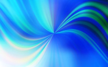 Açık mavi vektör soyut düzeni. Bulanıklık tarzında tamamen yeni renkli bir çizim. İşletmeniz için en iyi bulanık tasarım.