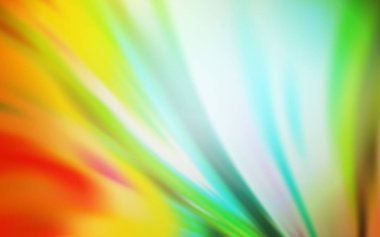 Açık yeşil, sarı vektör parlak deseni bulanıklaştırdı. Gradyan tasarımlı, soyut, ışıltılı çizimler. İş tasarımınız için yeni biçim.