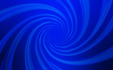 Galaksi yıldızlı hafif Mavili vektör arkaplanı. Renkli kozmik yıldızlı soyut çizimler. Astronomi web siteleri için desen.