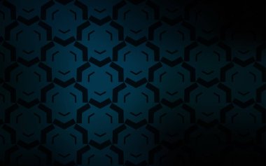 Kavisli çizgiler ile koyu mavi vektör deseni. Bandy hatları ile modern degrade soyut illüstrasyon. İşletmeniz için tamamen yeni bir tasarım.