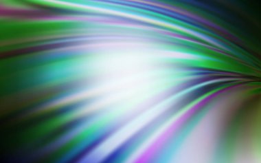 Açık mavi, yeşil vektör şablon bulanık. Degrade ile soyut renkli illüstrasyon. İşletmeniz için tamamen yeni tasarım.