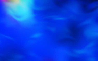 Açık BLUE vektör renkli bulanık arkaplan. Eğilimli zarif, parlak bir çizim. Marka kitabınız için yeni biçim tasarımı.