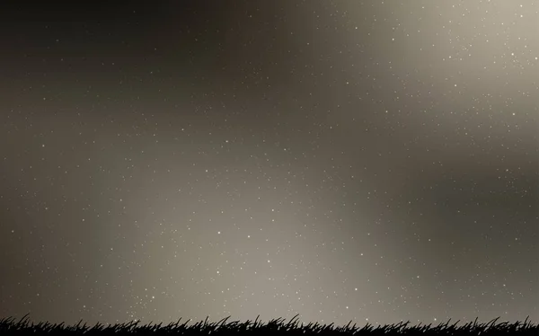 Світло Сірий Векторний Фон Зірками Галактик Блискуча Абстрактна Ілюстрація Барвистими — стоковий вектор