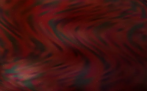 Plantilla Vectorial Rojo Oscuro Con Estrellas Espaciales Ilustración Abstracta Moderna — Archivo Imágenes Vectoriales