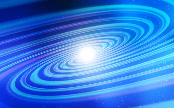 Lichtblauwe Vectorlay Out Met Kosmische Sterren Schitterende Gekleurde Illustratie Met — Stockvector